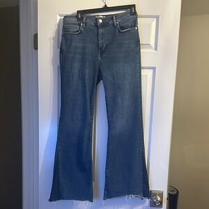 Frame Women's Blue Flared Jeans